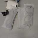 IBOANN Chic & Comfy Blue Light Glasses for Women - 3-Pack Round Frames, Screen-Ready Style with UV Protection Coating (*A1 Light Black & Leopard & Transparent)