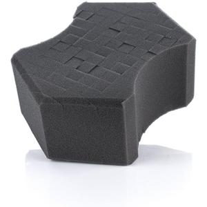 The Rag Company - Ultra Safe Sponge - Latest Foam Technology Safe for All Types of Paint and Wheel Finishes - Easy-to-Hold Ergonomic Grip for Wash Bucket and Rinseless Washing - Dark Grey