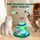 22 PCS Cat Toy Assortment with Crinkle Tunnel, Interactive Cat Toys Variety Pack for Indoor Cats, Kitten Toy Set with Mouse Toy, Feather Toy, Crinkle Balls & Tunnel Toys