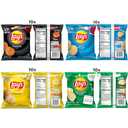 Lay's Potato Chips, 4 Flavor Variety Pack, 1 oz Single Serve Bags, (40 Pack) (EXP 05/06/25)