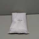 White Oval Tablecloth, 60 x 84 Inch, Stain and Wrinkle Resistant Machine Washable Polyester Table Cloth, Fabric Table Cover for Dining Buffet Party and Outdoor Table