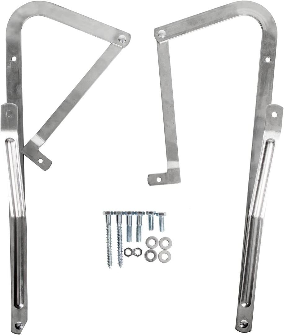 Pair Attic Ladder Spreader Hinge Arms for Werner 55-1 MFG 2006 and Older