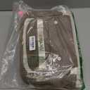 EKUIZAI Brown Rolling Backpack for Boys Kids Trolley Backpack with Wheels Rolling School Bags for Teen Girls