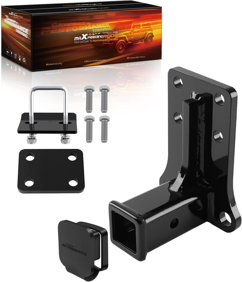 maXpeedingrods Class-3 Trailer Hitch, 2-inch Receiver, Fit for Mercedes W163 ML-Class ML320 ML350 ML430 ML500 1998-2005 Tow Hitch for 2" Shank