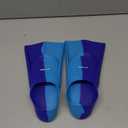 DRM Swim Fins, Men Women Swimming Fins Snorkeling Diving Silicon Swim Flippers with Bottom Anti-skid Design, Travel Mesh Bag Included (Small)