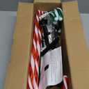 Christmas Candy Cane Pathway Markers Lights, Outdoor Christmas Decorations for Yard Patio Porch Garden Walkway, Candy Cane Christmas Decor with 48 LED, 8 Pack (Red & Green)