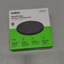 Belkin Wireless Charging Pad 15W - Qi Charger, Charging Station for Apple iPhone 17, iPhone 16/15/14 Series, AirPods, Samsung Galaxy S25, Galaxy S24, Pixel 10 - Power Supply and Cable Included - Black