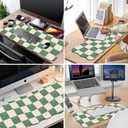 Galdas Gaming Mouse Pad XXL XL Large Long Extended Big Mousepad Non-Slip Rubber Keyboard Mouse Pad with Stitched Edges for Laptop Home Office (35.43x15.75x0.08 Inch)