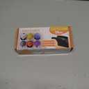 24 Pack Adhesive Hat Rack for Wall, Hat Organizer for Baseball Caps, Strong Multi-Purpose Hat Hooks, Hat Holder Hanger on Wall, Door, Closet, No Drilling (Black)