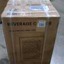 EUHOMY 45 Bottle Cooler Refrigerator, Small Fridge for Red, White and Champagne, 4.5 Cu.ft Mini Fridge with Adjust Temperature, Black