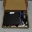 12V 400W Police Siren 9 Tones Warning Emergency Siren PA System with Handheld Microphone - 2Black Steel Speaker Horn