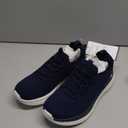 FitVille Extra Wide Slip on Shoes for Men, Lightweight and Breathable Mens Wide Slip on Shoes Max Cushioning (Blue, 9W)