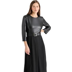 Steve Madden Women's Apparel Knox Dress (2, Black)