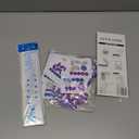 Marspark 24 Set Princess Snowflake Wand Kit Includes Make Your Own Unfinished Paper Snow Fairy Wands for Winter Princess Theme Birthday Party Favors Play Supplies Decorations