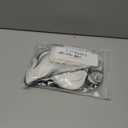 Linfairy Half White and Half Black 2 Tone Wig Halloween Costume Cosplay Wig for Women