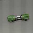 Bully Stick Bolt for Dogs Dog Treat Holder, Hold on to Last bite - Securely Firm to Help Prevent Choking, Dog Safety Device - Silicone Covering for Floor Protection and Noise Reduction (Green)