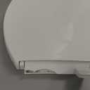 KOHLER 20110-0 Brevia, Slow Close Toilet Seat, Elongated Toilet Seat, Grip-Tight Bumpers Quick-Attach Hardware, White