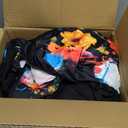 Panda Paint Splatter Pattern Car Seat Covers Full Set of 15 Steering Wheel Cover Trash Bin Air Vent Pouch Seat Belt Cover Keychains Coaster Rearview Mirror Cover