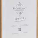 Kate and Laurel Gallery Wall Poster Frame; 16x20; Gold; Modern Photo Frame for Use as Entryway Wall Decor; Living Room Decor; or Fireplace Mantel Decor