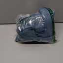 NICETOWN Window Curtains for Bedroom, Smoky Blue, 2 Panels, W42 x L48 -Inch, Home Decoration Thermal Insulated Rod Pocket Blackout Blinds & Drapes for Small Windows