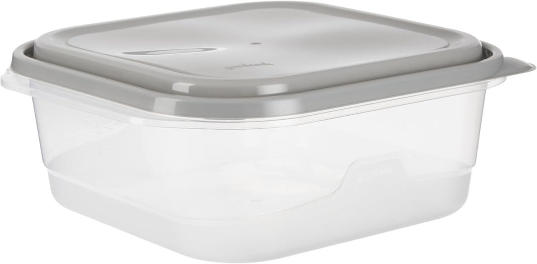 Goodcook EveryWare, 4 Large Squares, Containers plus Lids