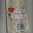 2 Pack 24 Cups Silicone Mini Muffin Pan with Metal Reinforced Frame Silicone Molds Cupcake Cake Baking Cheesecake Pans Cookie Baking Chocoflan Cupcake Mold Mini Bundt Cake Pan Women Gift (Cream)