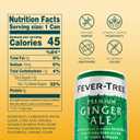 Fever-Tree Ginger Ale Premium Mixer for Cocktails and Mocktails, 5.1 fl oz Cans, Pack of 8 Naturally Sourced, Non-GMO (EXP 09/30/26)