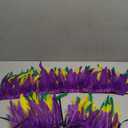 Maiteenly 2 Pcs Mardi Gras Outfit for Women Carnival Real Feather Boa Wrap Costume Accessories Feather Cape