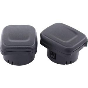 MOTOKU Center Console Power Outlet Cap Cover Retainer Black for Chevy Silverado Equinox Colorado Malibu Traverse