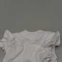 Skylety 6 Pcs Bear Clothes Basic Tee Shirt Classic Stuffed T Shirt Plush Crew Neck for Stuffed Bears Doll with 14 - 18 Inch, Bear Not Included(White)