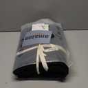 MooMee Bedding Duvet Cover Set 100% Washed Cotton Linen Like Textured Breathable Durable Soft Comfy (Solid Black, Cal King 104"x98")