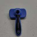 Swihauk Self Cleaning Slicker Brush - Skin Friendly Deshedding Grooming Tool for Dogs & Cats, Suitable for Shedding & Haired Pets, with Pet Supplies Accessories, Blue