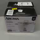 Aroma Housewares Select Stainless Rice Cooker & Warmer with Uncoated Inner Pot, 14Cup(cooked) / 3Qt, ARC757SG