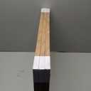 KUVIOKE Mountains Tree Framed Wall Art Boho White Forest Nature Landscape Artwork Painting Morden Country Woodcut Wood Wall Decor Rustic Home Decor for Bedroom Farmhouse 16x24in (Natural Framed)