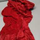 BIGXIAN Kids Hooded Velvet Cloak Halloween Christmas Cosplay Fancy Cape (Red)