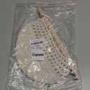 Hanging Baskets for Organizing, 18x11 Inch Wall Hanging Fruit Basket Over the Door Organizer for Fruit Vegetable Plant, Beige Boho Cotton Crocheted Fruit Holder for Kitchen Bathroom Bedroom