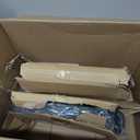 16 Pack - 6 inch Black Hidden L Shelf Bracket (1/5 Inch Thicked) Iron Floating Shelf Brackets Rustic Industrial Metal Brackets for Shelf Support