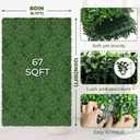 80"x120" (67 SQFT), Artificial Ivy Privacy Fence Screen