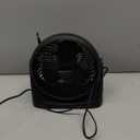 Amazon Basics Air Circulator Fan, Desk Fan for Bedroom, Home and Office, With 90-Degree Tilt Head, 3 Speed Settings, Lightweight (3 LBS), 35 Watts, Black, 11.1"W x 6.3"D x 10.9"H