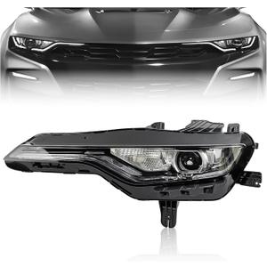 Head Light Assembly for Chevy Camaro 2019-2023, LED Factory OEM Style W/LED DRL Projector Head Lamp Headlight Assembly for Chevy Chevrolet Camaro 2019-2023 84529724 GM2502489, Driver Side