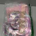 Ouddy Life Pink Birthday Decorations for Girls Women, Pink White Happy Birthday Banner with Hanging Swirls Streamers, Honeycomb Balls Paper Pompoms, Glitter Bow Garland for Party Supplies