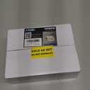 CML Hardware (2 Pack) Entry Door Knob, Keyed Different Door Lock Sets in Solid Stainless Steel for Entrance, Exterior and Interior, Round Ball Handle