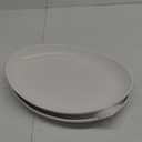 Sweese 2-Pack Porcelain Oval Serving Platters, White High-Grade Durable Professional, 14.5 Inch 2.0 Count