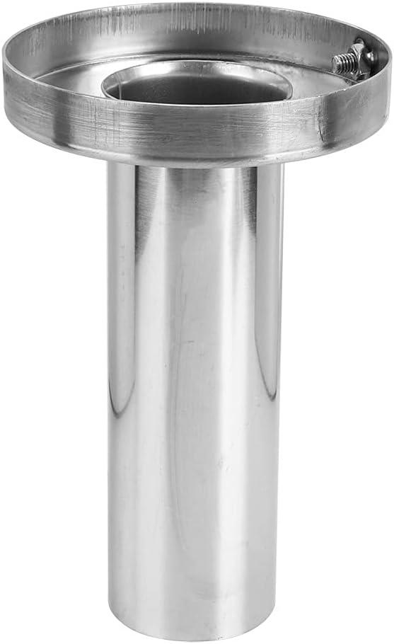 Car Muffler, 3.5in/4in/4.5in Universal Stainless Steel Removable Muffler Silencer Car Modification Accessories(4in)