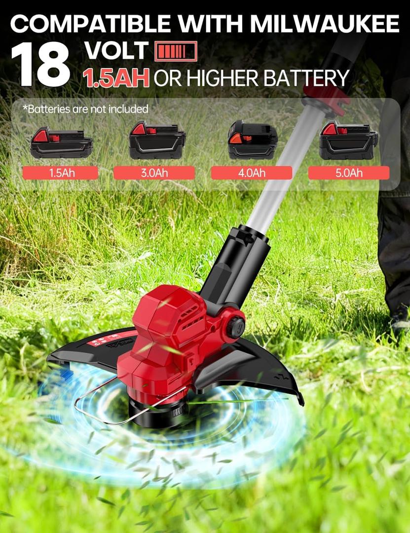 Cordless Weed Wacker for Milwaukee 123465798