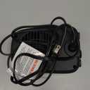 shinic Small Space Heater, 500W Portable Electric PTC Ceramic Heater with Fast Heating, Overheat Protection, Safe and Quiet Personal Heater for Indoor Use, Desk Home Office Bedroom,Black,2 Pack