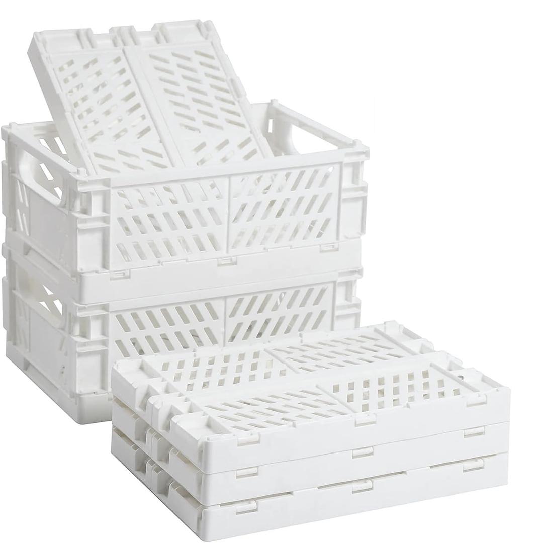Large 1ct FOLDING BASKET 10in x 6,25in x 2.75in H 5.5cm 15.9 x 7 cm H (3PACK)