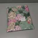 Floral Apron for Women with Pockets, Adjustable Chef Aprons for Kitchen, Cooking, BBQ & Grill (Green)