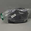 BEDELITE Flannel Pillowcases Standard Set of 2, Super Soft Fleece Pillow Case Cover with Zipper for Bedroom, Sofa, Couch,Luxury Cozy Fuzzy Velvet Pillow Shams for All Seasons(20x26 Inches, Black)