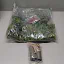 12ft Artificial Norfolk Pine Garlands Real Touch Winter Xmas Garland with Gold Brass Bells Christmas Decorations Indoor Outdoor Cedar Needles Greenery Seasonal(Cedar)